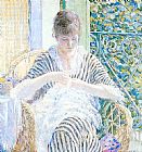 Frederick Carl Frieseke On the Balcony painting